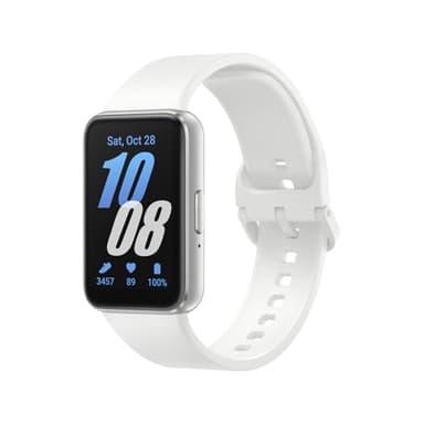 Samsung Galaxy Fit3｜シルバー｜スマートウォッチ｜Samsung純正 国内正規品｜2025年発売｜バッテリー持続最大13日｜エクササイズ記録｜防水・防塵 5ATM+IP68｜軽量｜ディスプレイ1.6インチ｜睡眠管理｜SM-R390NZSAXJP