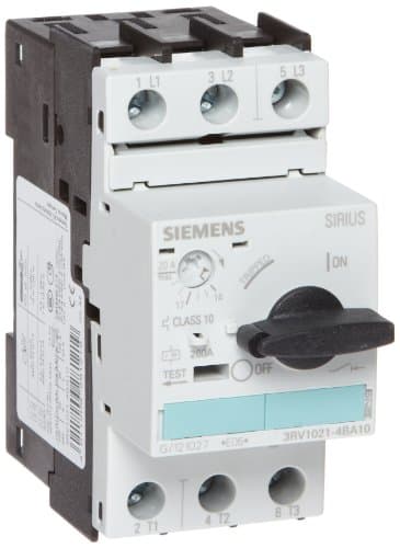 Siemens 3RV1021-4BA10 モーター保護用サーキットブレーカー ホワイト