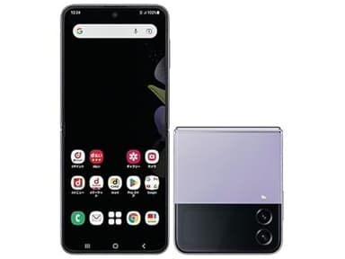 【整備済み品】 Samsung Galaxy Z Flip4 OS種類：Android 12 販売時期：2022年秋モデル 画面サイズ：6.7インチ 内蔵メモリ：ROM 128GB RAM 8GB バッテリー容量：3700mAh Hi Secondオリジナルクロス付き (docomo版(SC-54C), ボラパープル)