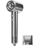 ドライヤー【2026進化モデル・20s速乾】大風量 高速ヘアドライヤー 2億高濃度マイナスイオン 静電気抑制 NTC温度制御システム 過熱保護 恒温ヘアケア 髪質改善 5段階温度調節&2段階風量 【温冷リズム】 マグネット式ノズル付き 小型 コンパクト 静音 軽量 旅行/サロン/家庭用/プレゼント PSE認証済み (グレー)