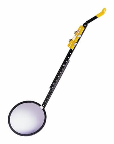 See All SUC-PLX12C 丸型アクリル凸面手持ち検査セキュリティミラー 直径12インチ